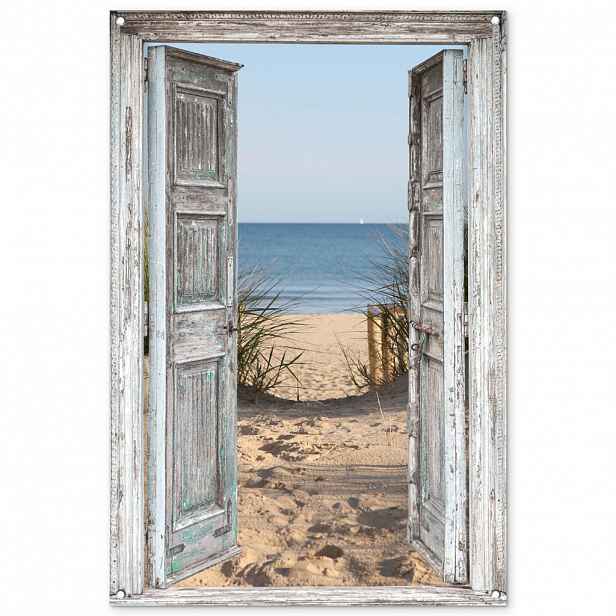 OnlyWow ZAHRADNÍ PLAKÁT Duny - Pláž - Výhledy - Léto 80x120 cm