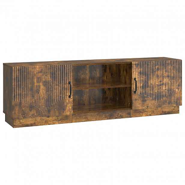 vidaXL Televizní skříň Kouřový dub 150 x 31 x 47 cm Kompozitní dřevo