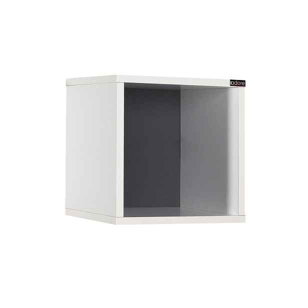 Kalune Design Nástěnná polička RAF 33x33 cm bílá