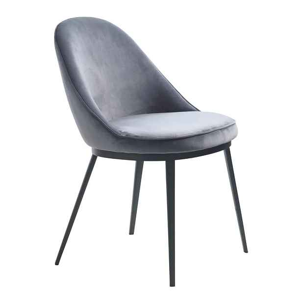 Šedá jídelní židle Gain – Unique Furniture