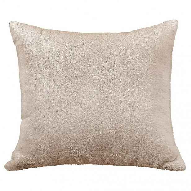 Bellatex polštářek Korall micro, béžová, 38 x 38 cm
