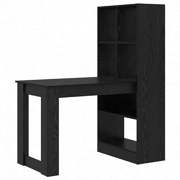 vidaXL Stůl Černý dub Kompozitní dřevo 122 x 67 x 145 cm