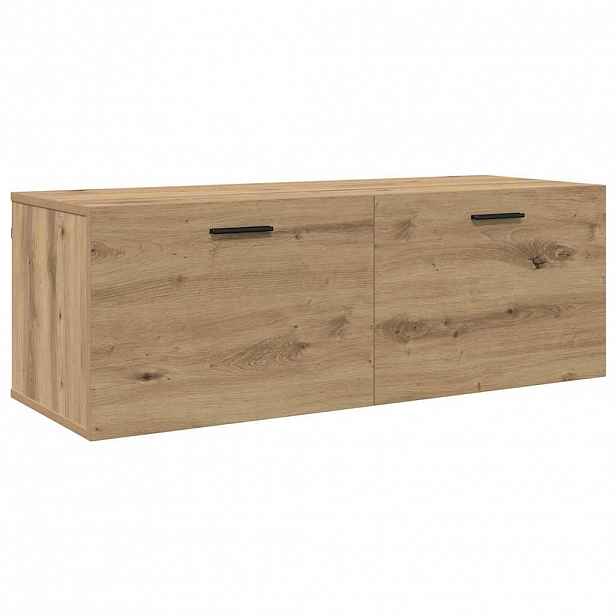 vidaXL Nástěnná skříň 100 x 36,5 x 35 cm Kompozitní dřevo