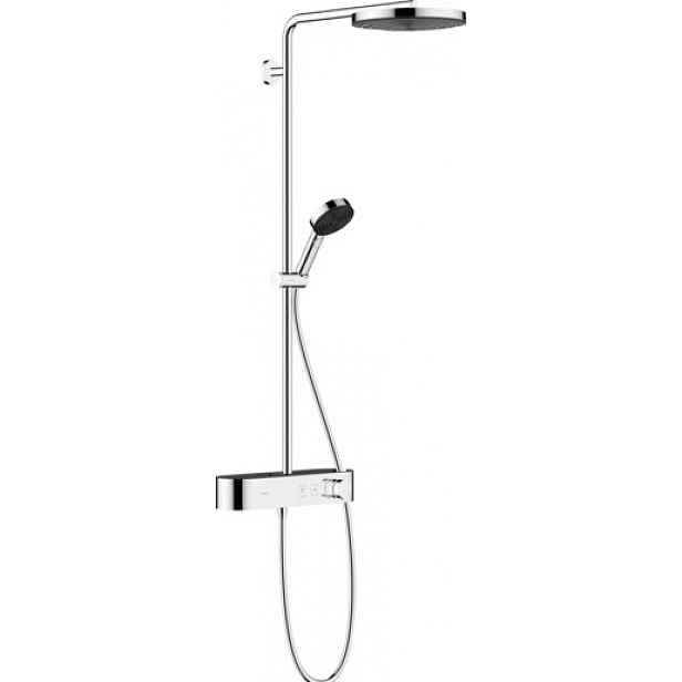Sprchový systém Hansgrohe Pulsify na stěnu s termostatickou baterií chrom 24220000