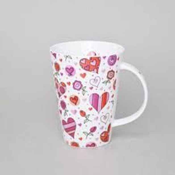 hrnek 350ml MONZA-ZAMILOVANÁ SRDCE, čes.porcelán