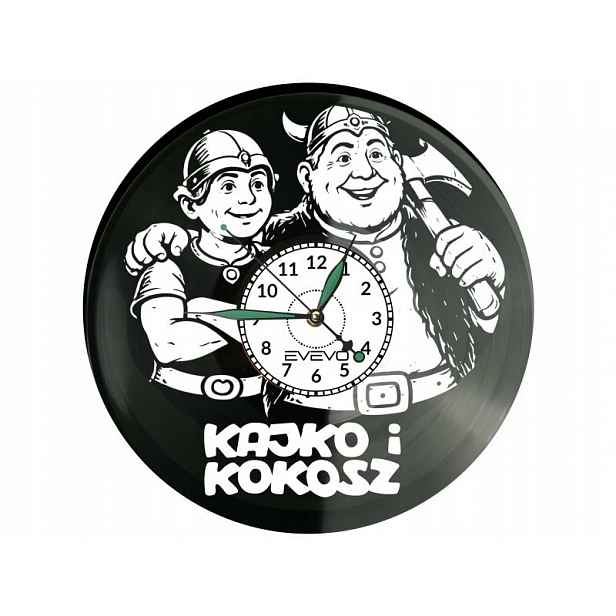 Kajko a Kokoš Komiks Nápad na Dárek Nástěnná Dekorace z vinylové desky