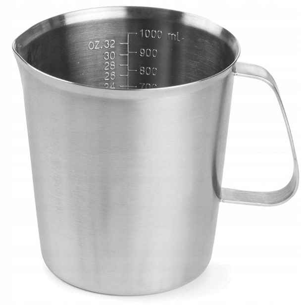 Odměrka do kuchyně se stupnicí Z Nerezové oceli 0.5 l Hendi 516102 Hend