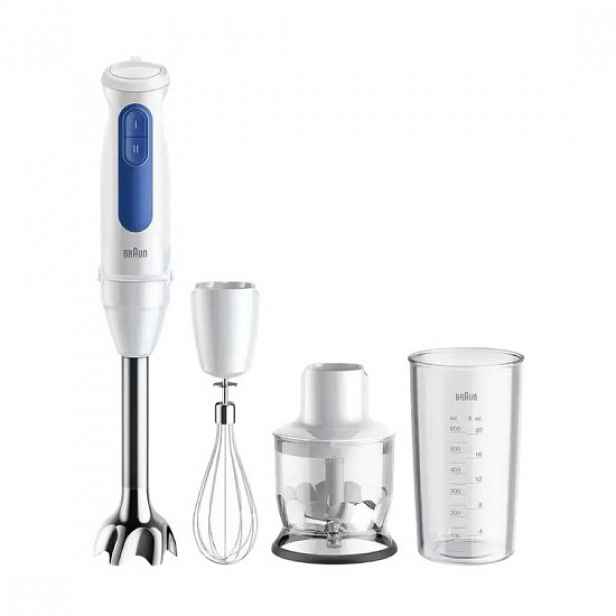 Tyčový mixér "MultiQuick 3", 4 kusy, 900 W, modrý - Braun