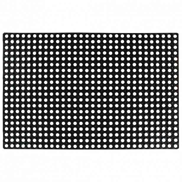 vidaXL Gumová rohož 16 mm 80 x 120 cm