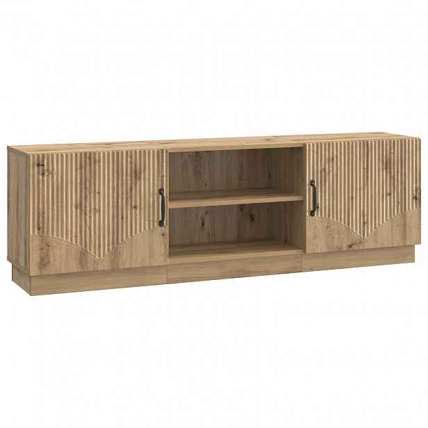 vidaXL Televizní skříň 150 x 31 x 47 cm Dub artisan Kompozitní dřevo