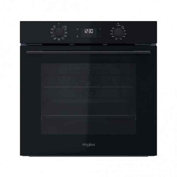 Vestavná elektrická trouba Whirlpool: černá barva - OMK58CU1SB