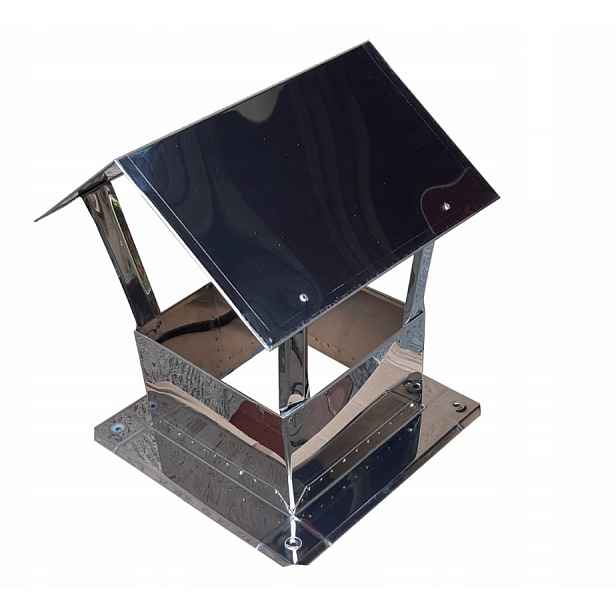 Komínová stříška 14x14, kyselinovzdorný komín