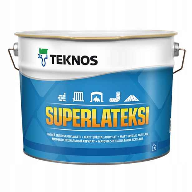 Matná Barva Do Obložení Pvc Mdf Teknos 3L