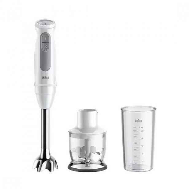 Tyčový mixér "MultiQuick 5", 3 kusy, 1000 W, bílý - Braun