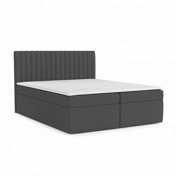 AltaBeds POSTEL BOXSPRING MALDON 140/200 cm Šedá