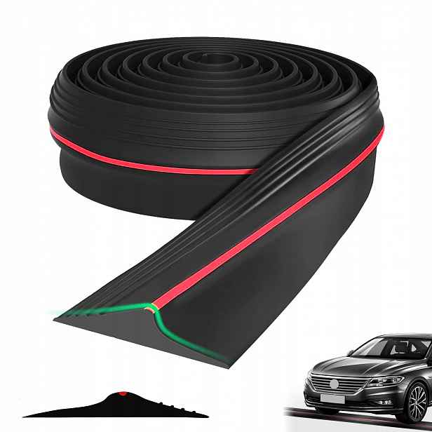 Garážové Těsnění Solidní Práh Pro Garážová Vrata 12X85 mm 3 m