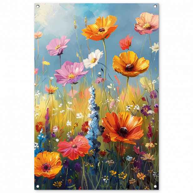 OnlyWow ZAHRADNÍ PLAKÁT Květiny - Příroda - Botanické - Umění 80x120 cm