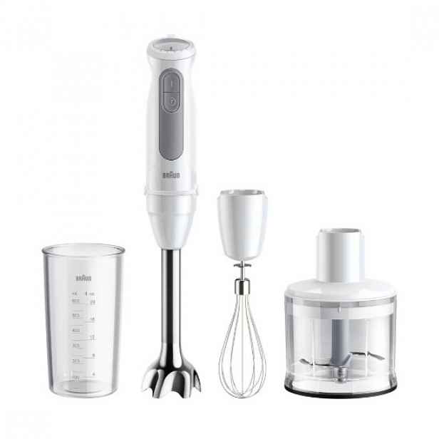 Tyčový mixér "MultiQuick 5", 4 kusy, 1000 W, bílý - Braun
