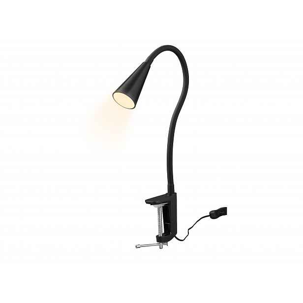 Livarno® Stolní LED lampa Freya (Led lampa s upnutím, černá)