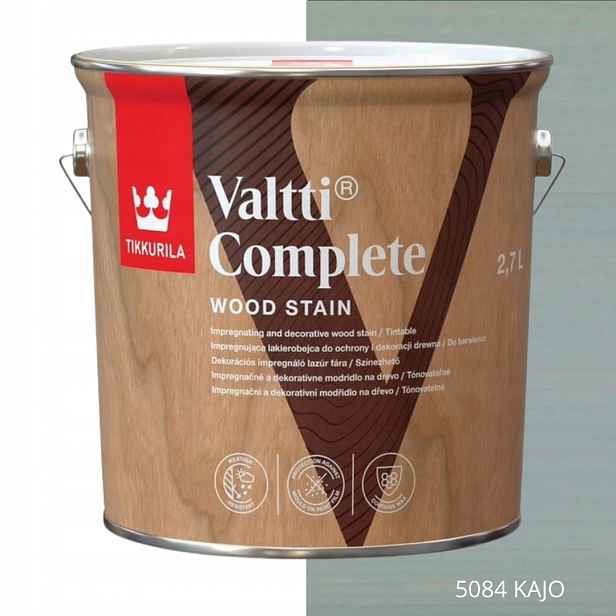 Tikkurila Lakovačka Valtti Complete 2,7 L Barva 5084 Kajo