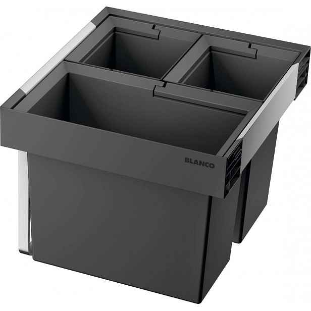Blanco Flexon II - Vestavný odpadkový koš, dělený, objem 46 l 526643