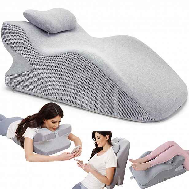 Polštář Memory Foam 50D Pro Čtení Pod Záda, Krk, Nohy