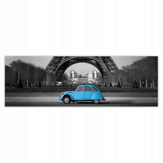 Plakáty 200x66 Auto Eiffelova věž