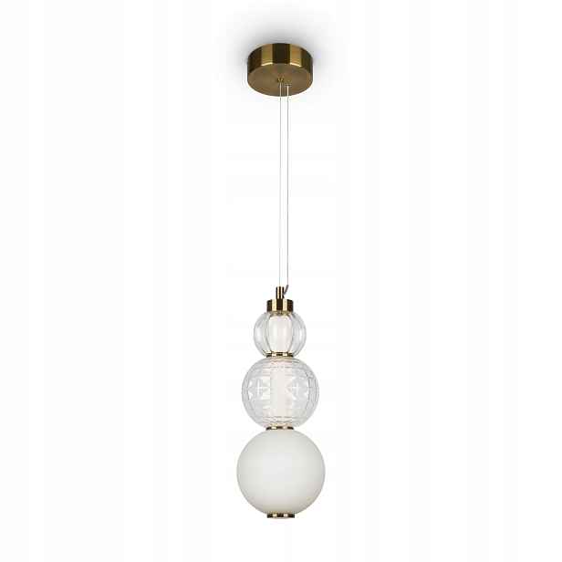 Závěsná lampa zlatá Led skleněné koule glamour do obývacího pokoje ložnice Maytoni