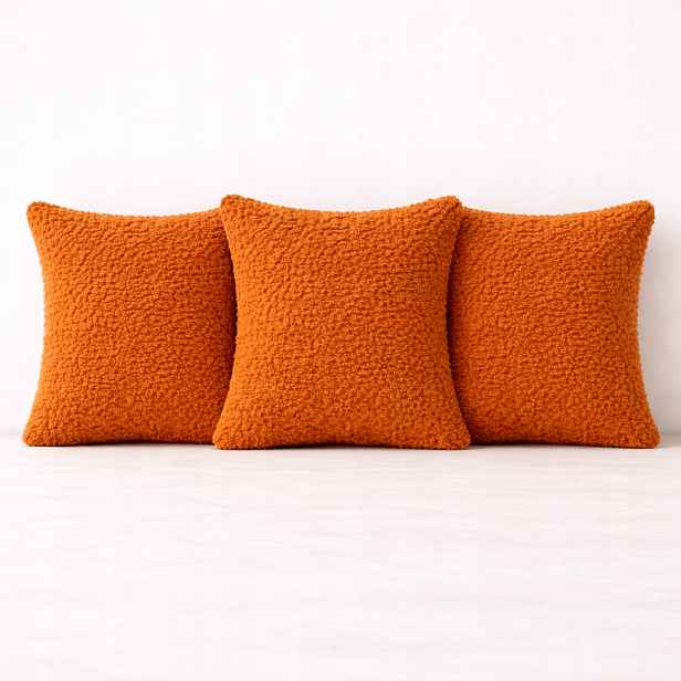 Sada 3 kusů dekoračních povlaků na polštáře 40 cm x 40 cm, sada 3 ks