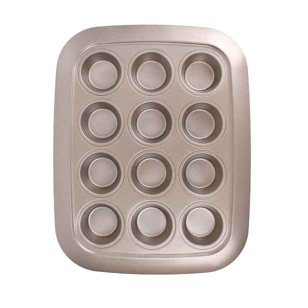 Forma na mini muffiny 24ks KITCHISIMO Aureo 29x23cm