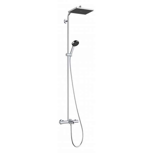 Hansgrohe Activera Q - Sprchový set s vanovým termostatem, 29x18 cm, 2 proudy, EcoSmart, chrom 28753000