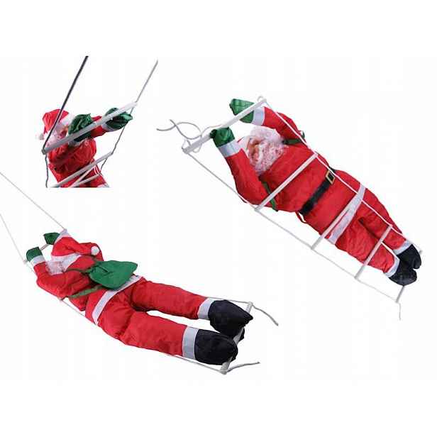 Minimalistický – Mikuláš na žebříku o délce 120 cm