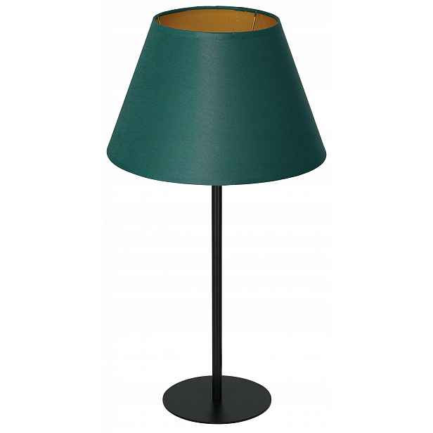 Stolní lampa Arden Zelená Zlatá elegantní dekorace na komodu