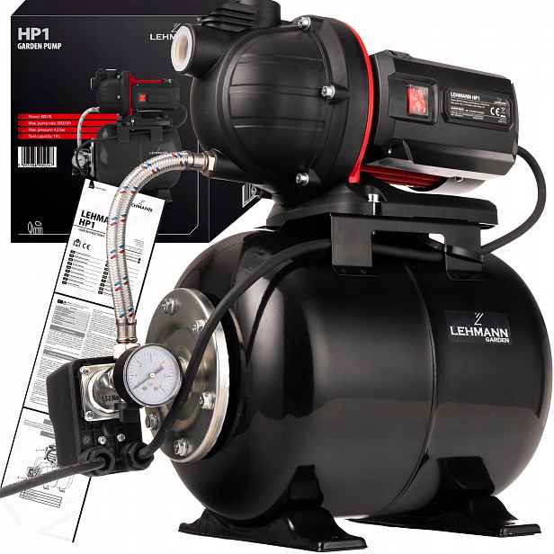Hydroforová Pumpa Na Vodu Hydroforová Nádrž Lehmann 19 l 5200 l/h 800 W