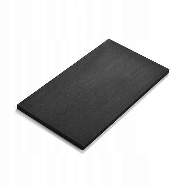 Krájecí prkénko Asahi Parker Black Pro 38x21 cm z japonského kaučuku