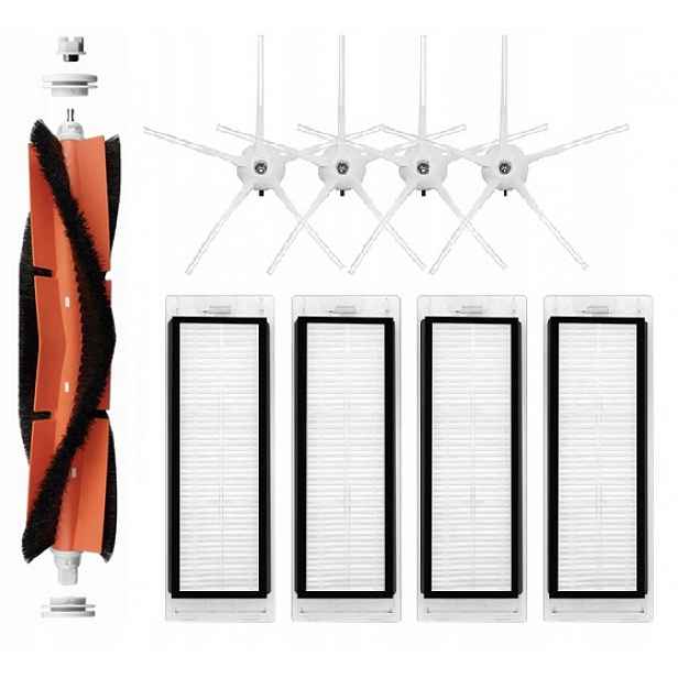 Sada Kartáčových Filtrů Pro Robotické Filtry S50, S55, E4, E5, S5 Max, S6 Maxv Pure