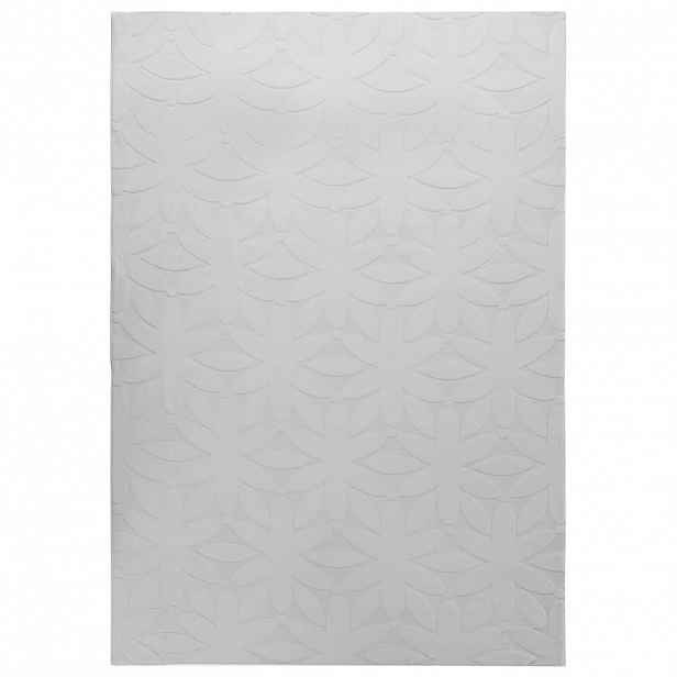 Beliani KOBEREC Světle šedý 160/230 cm Hood