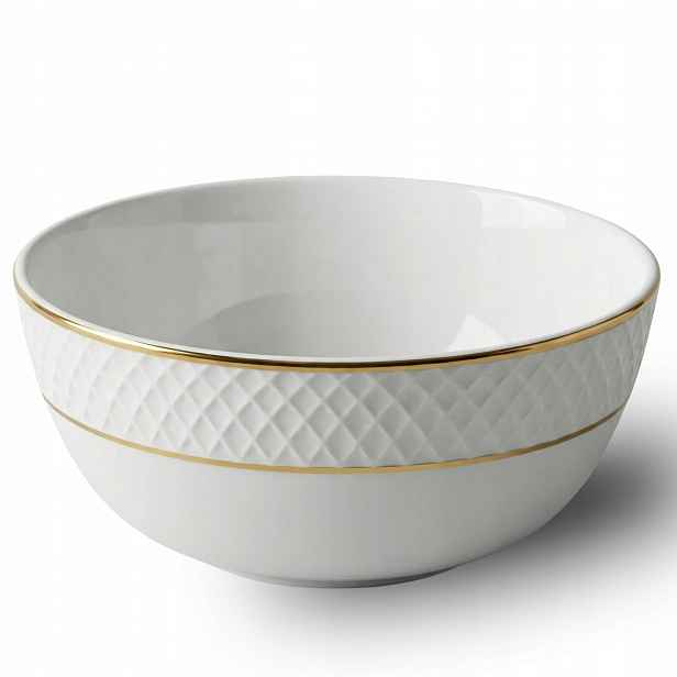 Salátová Mísa Bílá porcelánová Velká miska na salát 1850 ml Wilmax Diamond