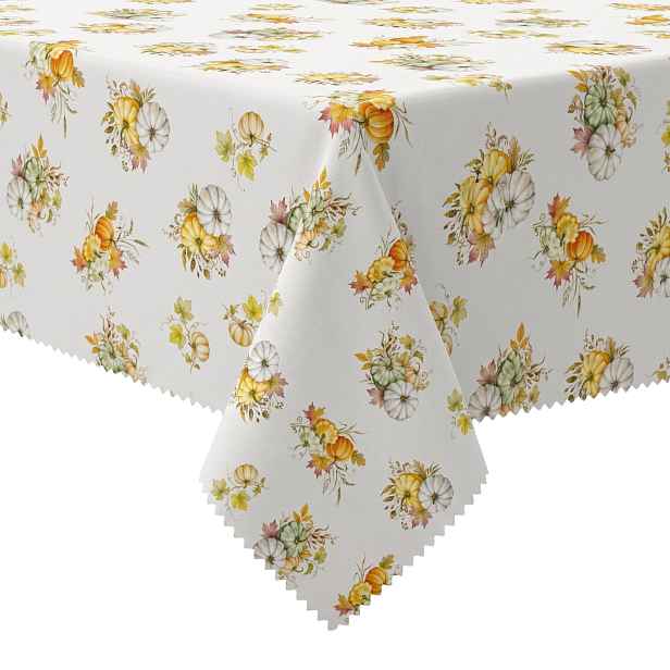 Skvrnitý Odolný Ubrus Na Podzimní Stůl Barevný Dýně 400 x 120 cm