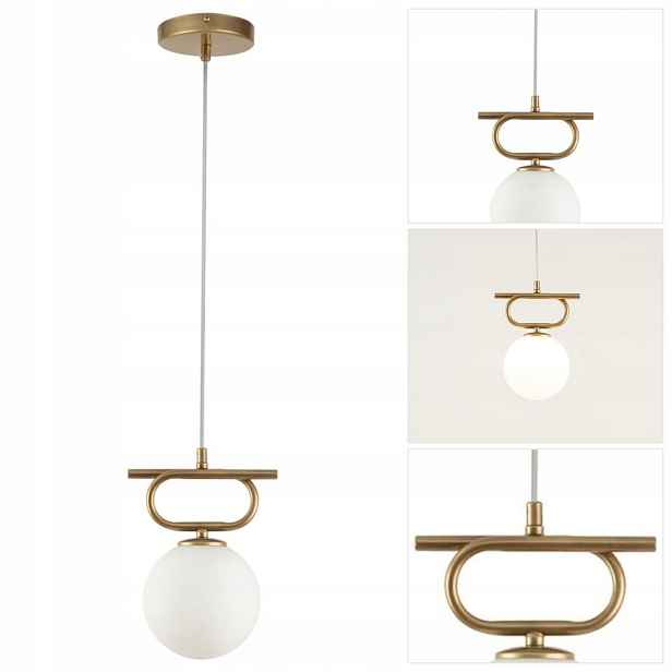 Závěsný Tes zlatý moderní přírodní lesk v kuchyni Sigma Lighting