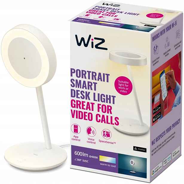 Led stolní lampa Noční Školní Inteligentní Variabilní Barva Smart WiFi WiZ