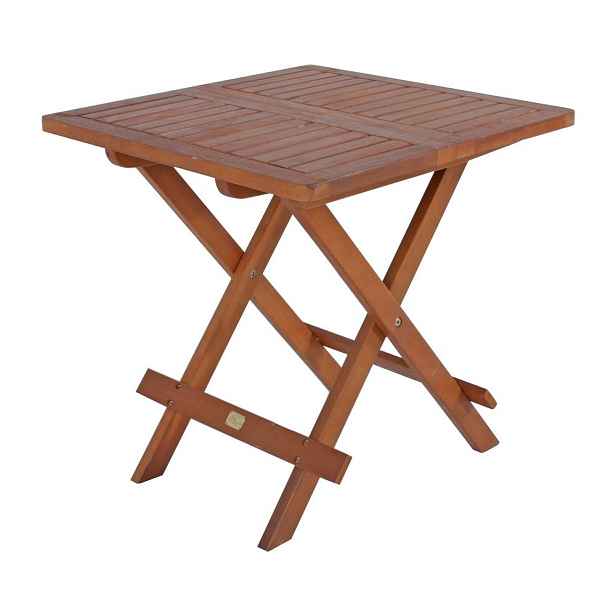 Zahradní jídelní stůl z masivu akácie 50x50 cm Cleveland – Garden Pleasure