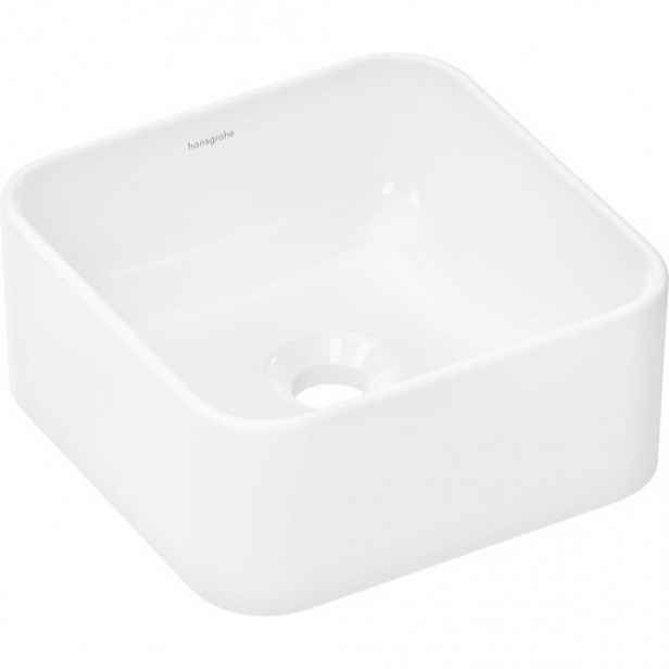 Hansgrohe Xuniva Q umyvadlo na desku 30x30 cm bez otvoru pro baterii, bez přepadu 61074450