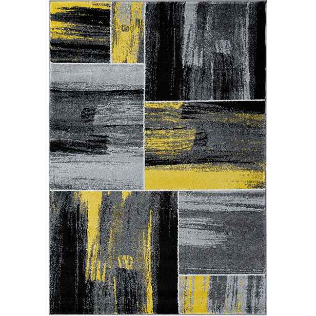 Kusový koberec Lima 1350 yellow, 120x170, šedá, kancelář, Ayyildiz