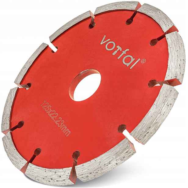 Oboustranný Frézovací Kotouč Pro Fázování Dilatace Brázdění 125 MM 6 mm