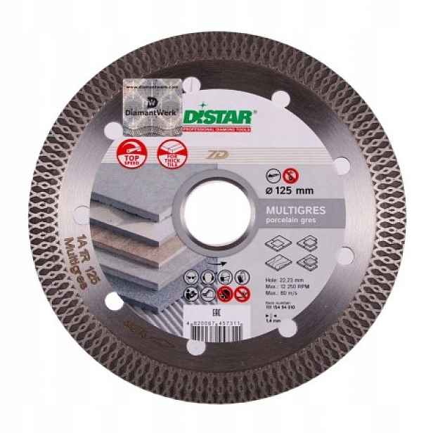 Diamantový Kotouč 1A1R 125x1,4x10x22,23 Multigres