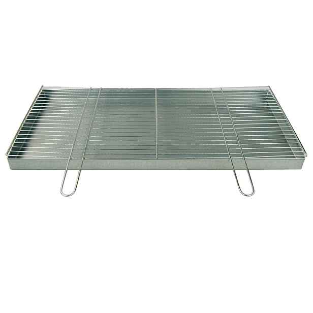 Rošt pro stavbu grilu 82x43 cm popelník