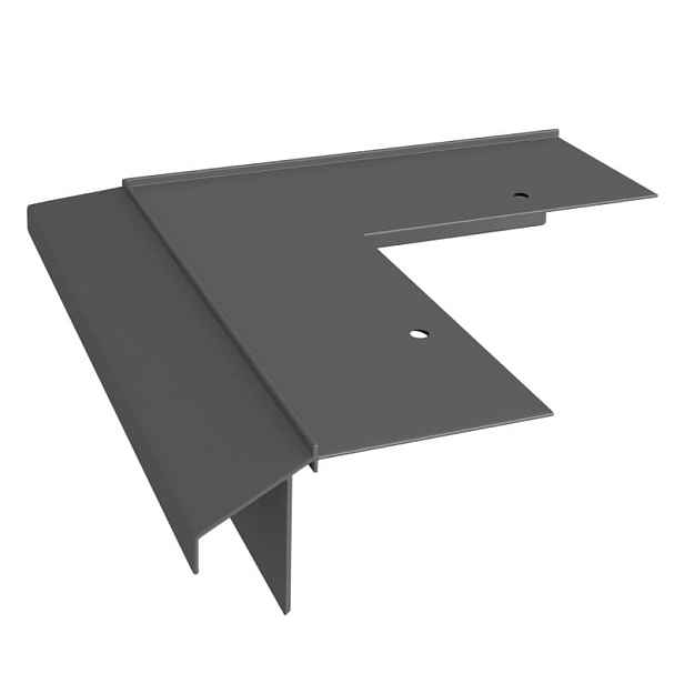 Vnější Roh 90 stupňů Pro Systém Renoplast K10R Grafit Ral 7024