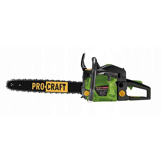 Procraft Benzínová řetězová pila GS-50 benzínová Mocná