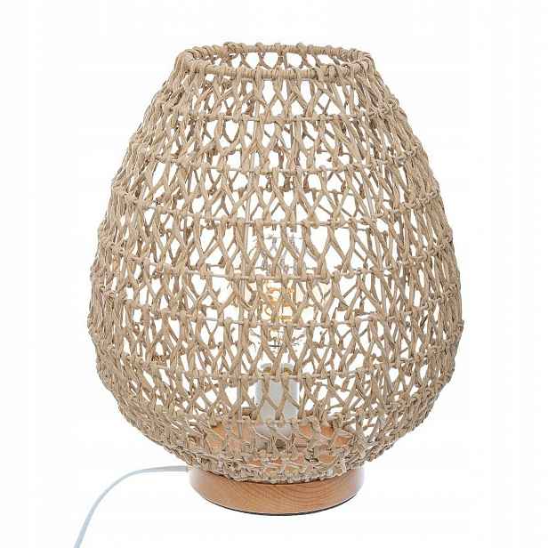 Stolní lampa Etel s prolamovaným stínidlem, 35,5 cm